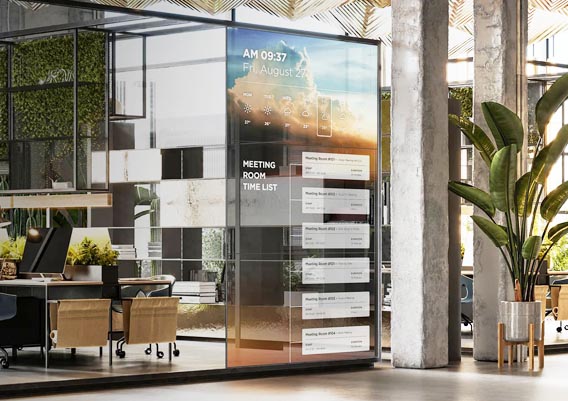 Transparent OLED Signage Manufacturer